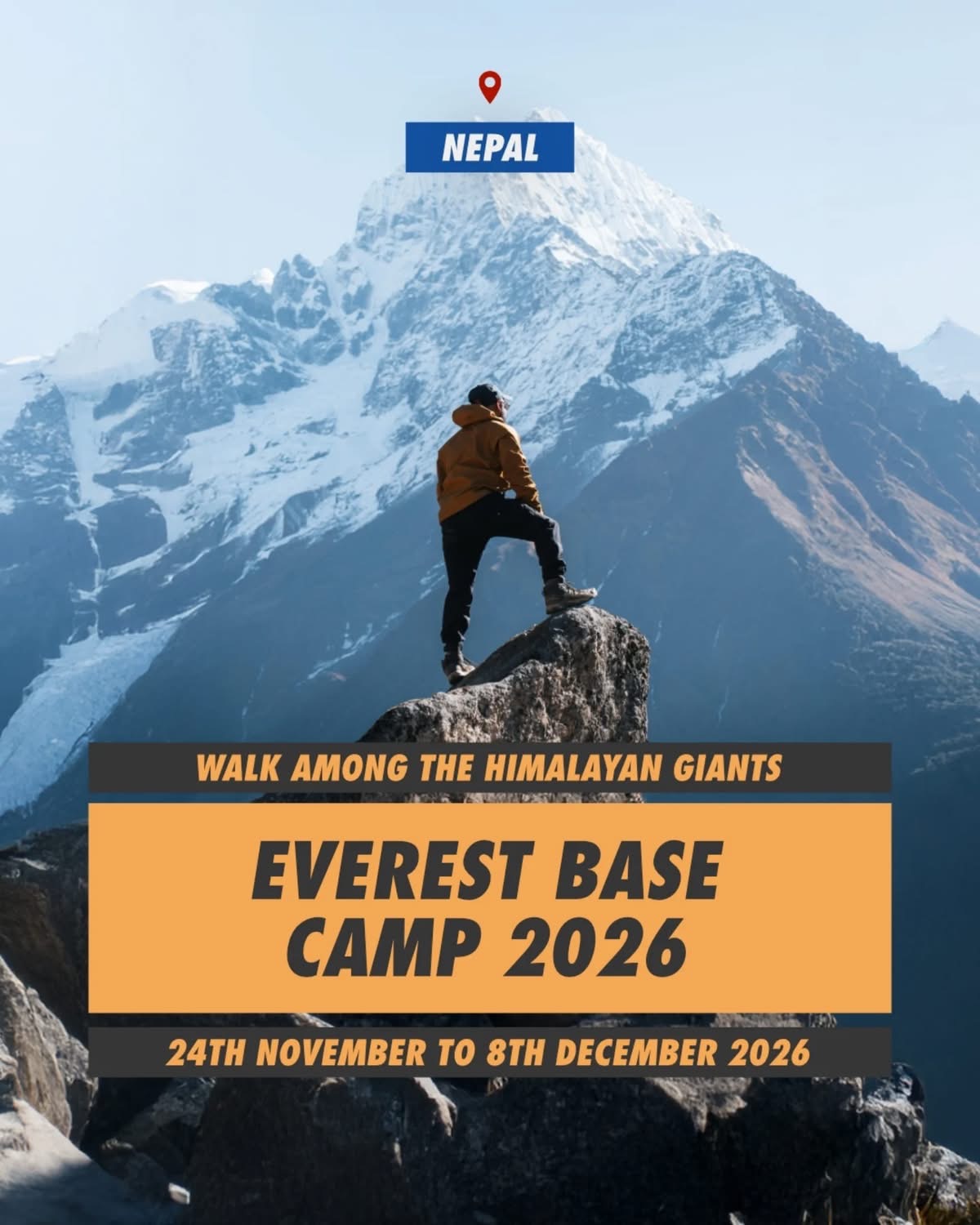Faizal Jogee’s Everest Base Camp Challenge 2026!