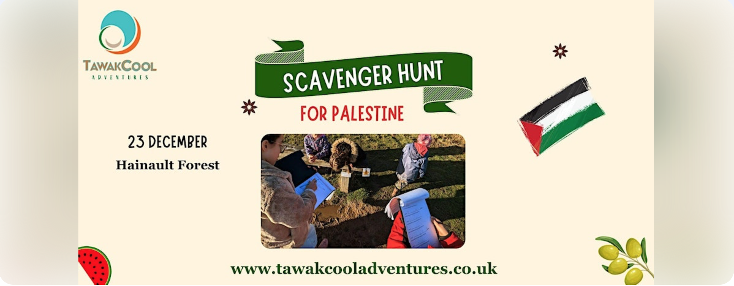 Amena’s Scavenger Hunt for Palestine