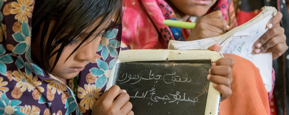 providing schools meals for children in Thar