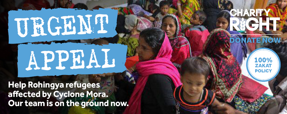 URGENT APPEAL – Help Rohingya Refugees After Cyclone Mora