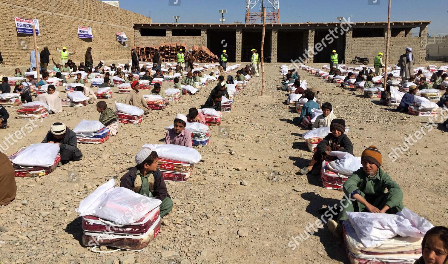 Charity aid to the needy around the world