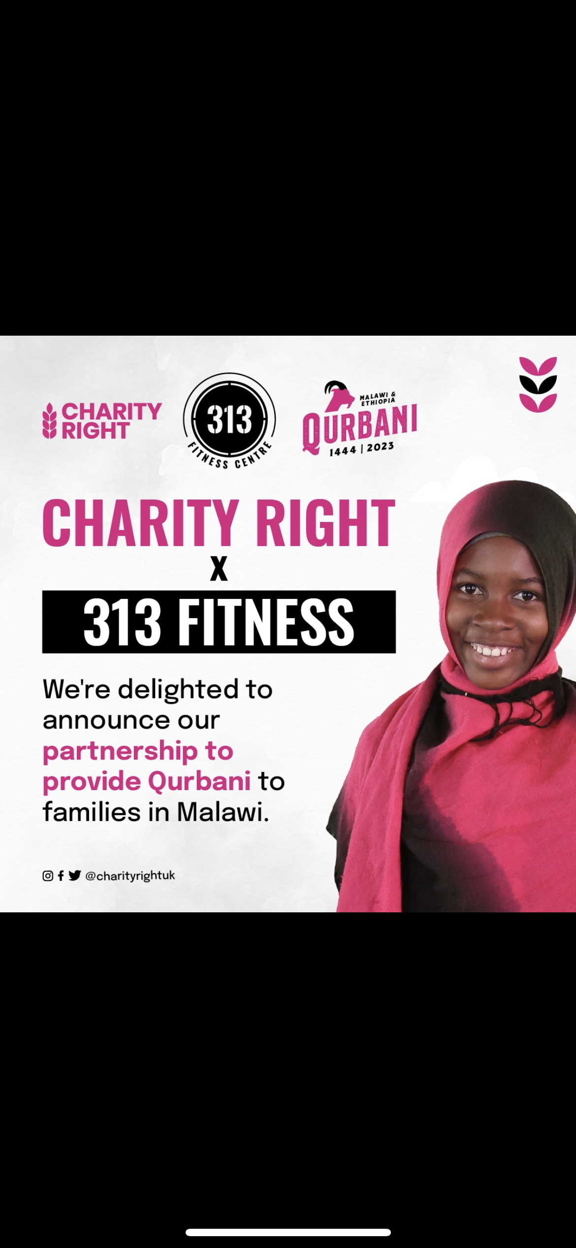 313 Fitness Centre’s Qurbani Appeal